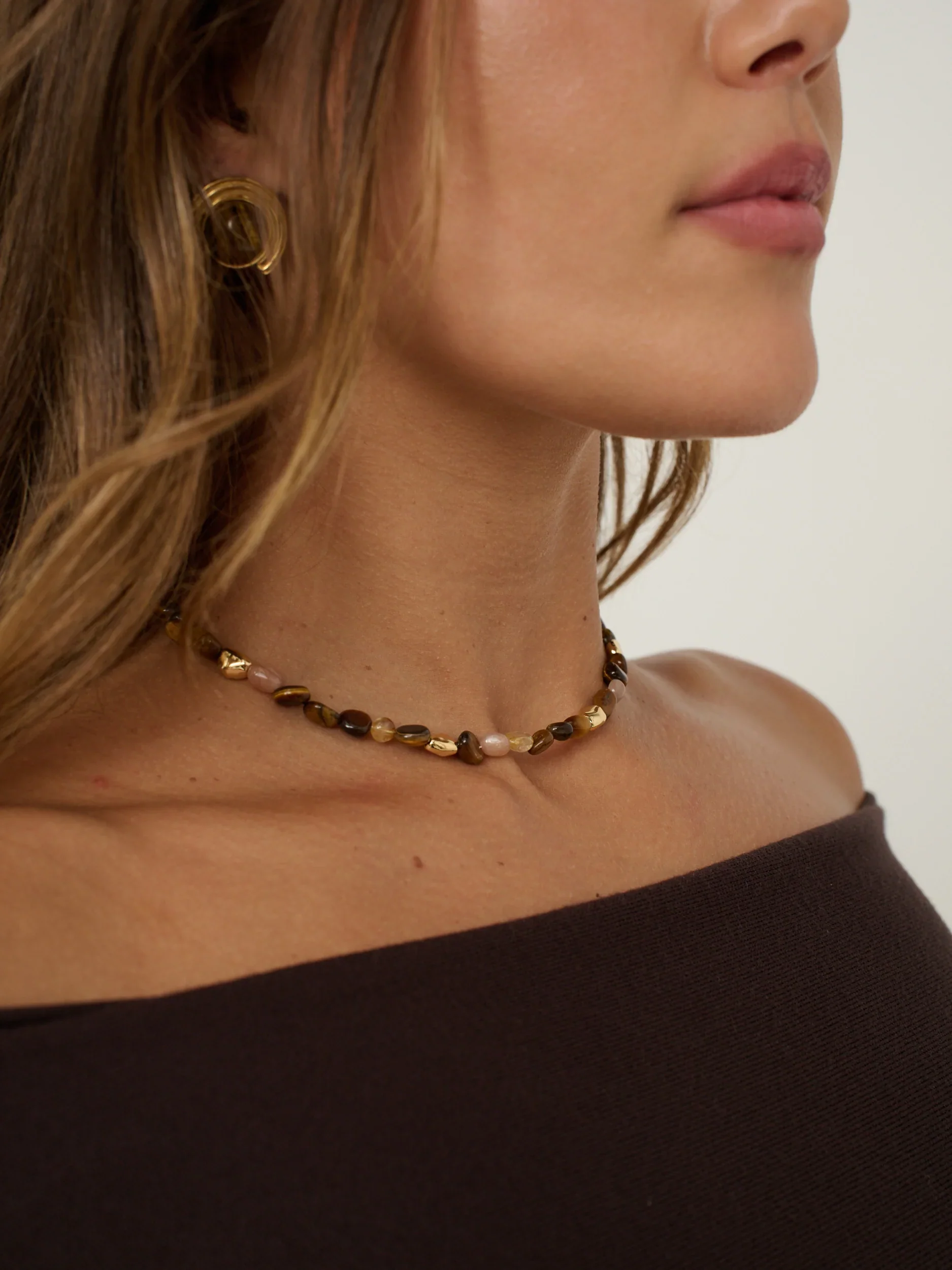 Angels Whisper - Vista Natural Stone Necklace - Image 2