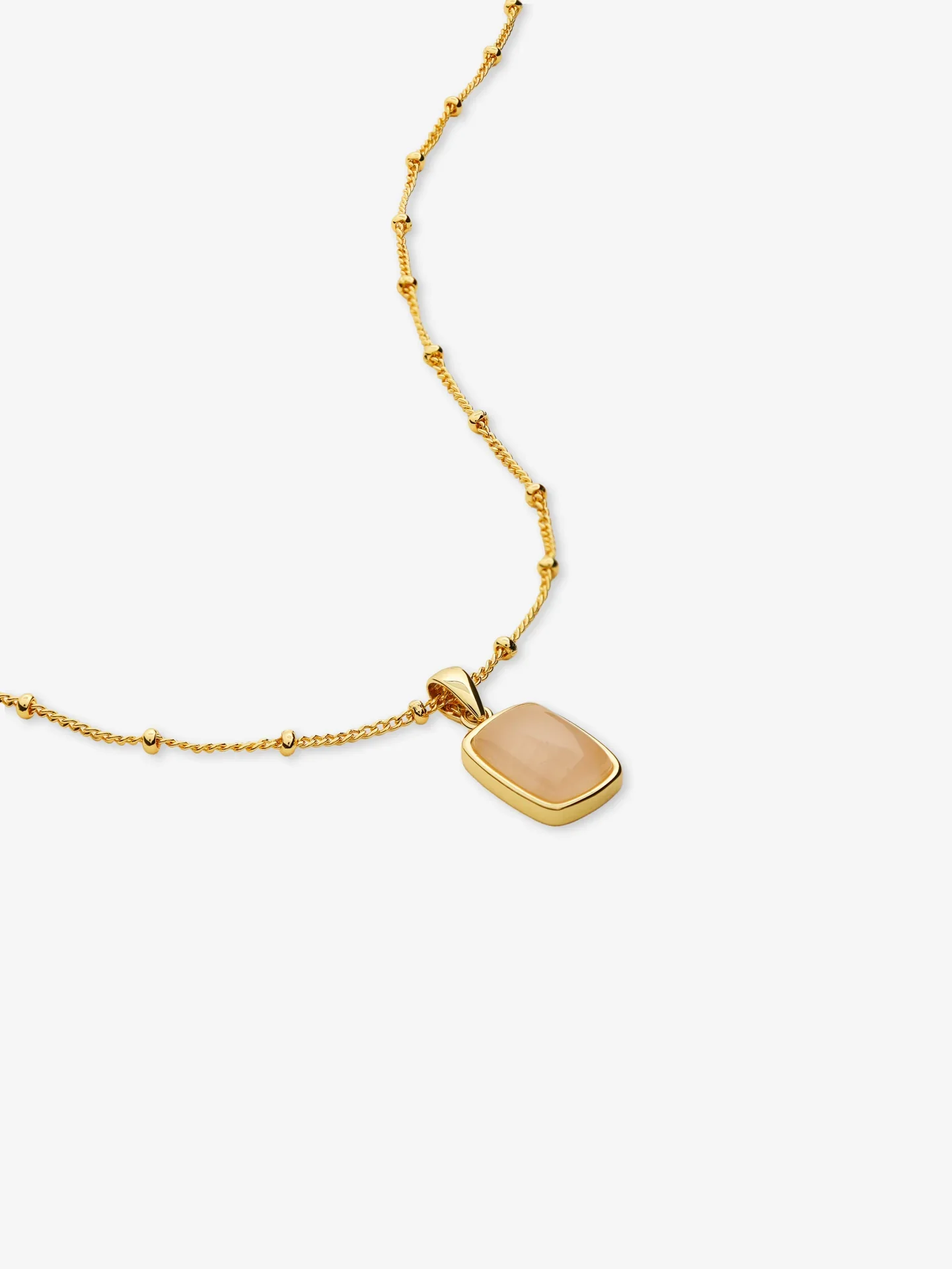 Angels Whisper - Wynter Rose Quartz Necklace - Image 2