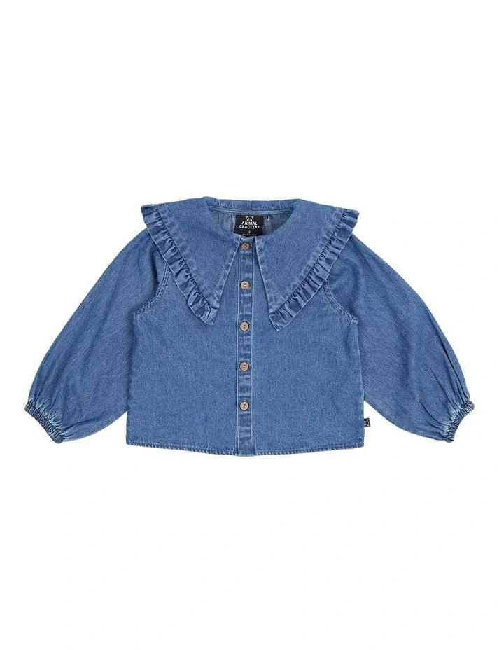 Animal Crackers - Bleachers Shirt - Denim - Image 2