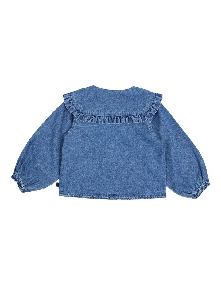 Animal Crackers - Bleachers Shirt - Denim - Image 3