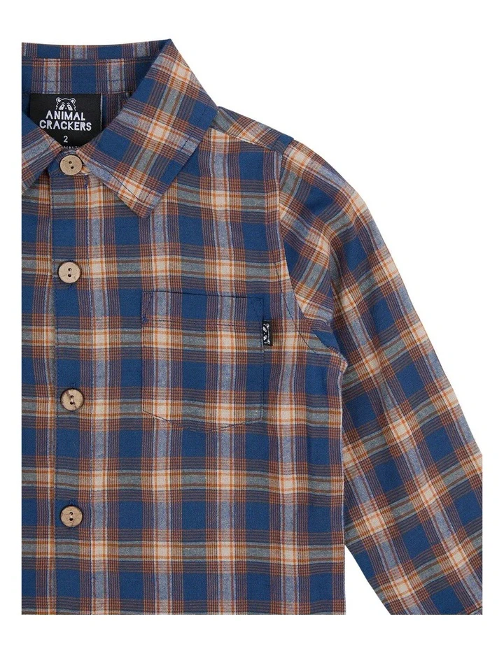 Animal Crackers - Crosscheck Long Sleeve Shirt - Image 3