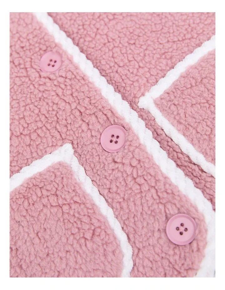 Animal Crackers - Frosted Vest - Pink - Image 3
