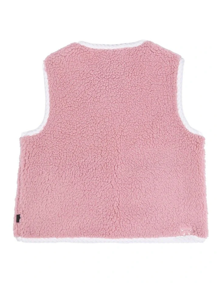 Animal Crackers - Frosted Vest - Pink - Image 4