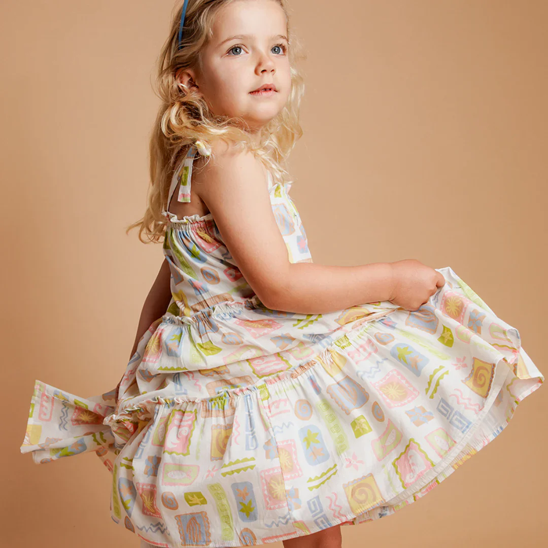 Animal Crackers - Matisse Tiered Mini Dress - Image 3
