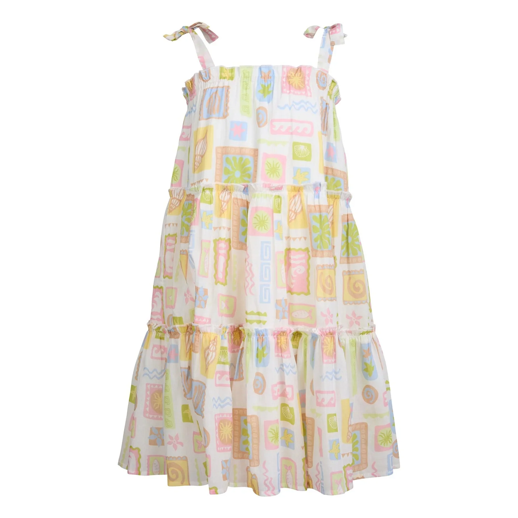 Animal Crackers - Matisse Tiered Mini Dress - Image 4
