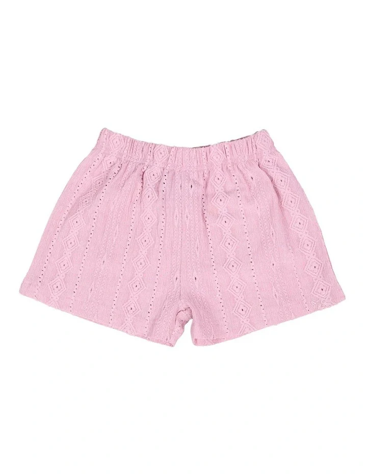 Animal Crackers - Textured Short - Pink - Image 2