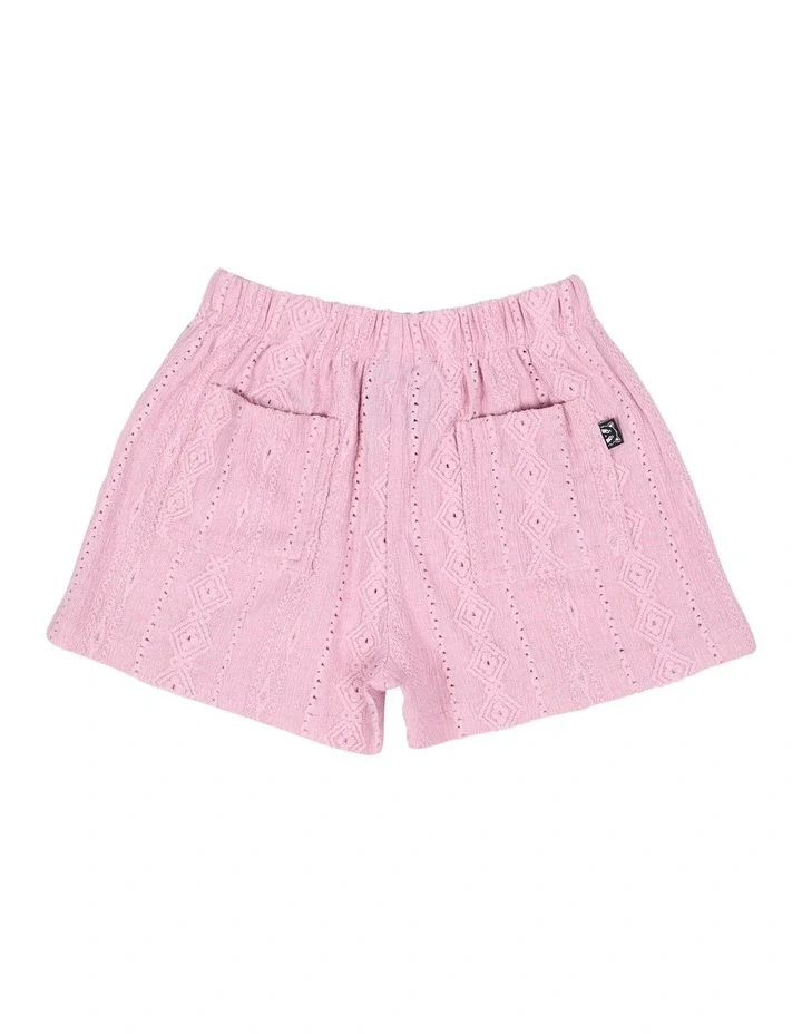 Animal Crackers - Textured Short - Pink - Image 3