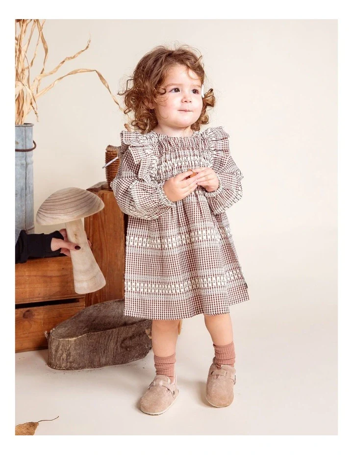 Animal Crackers - Via Lattea Dress - Check
