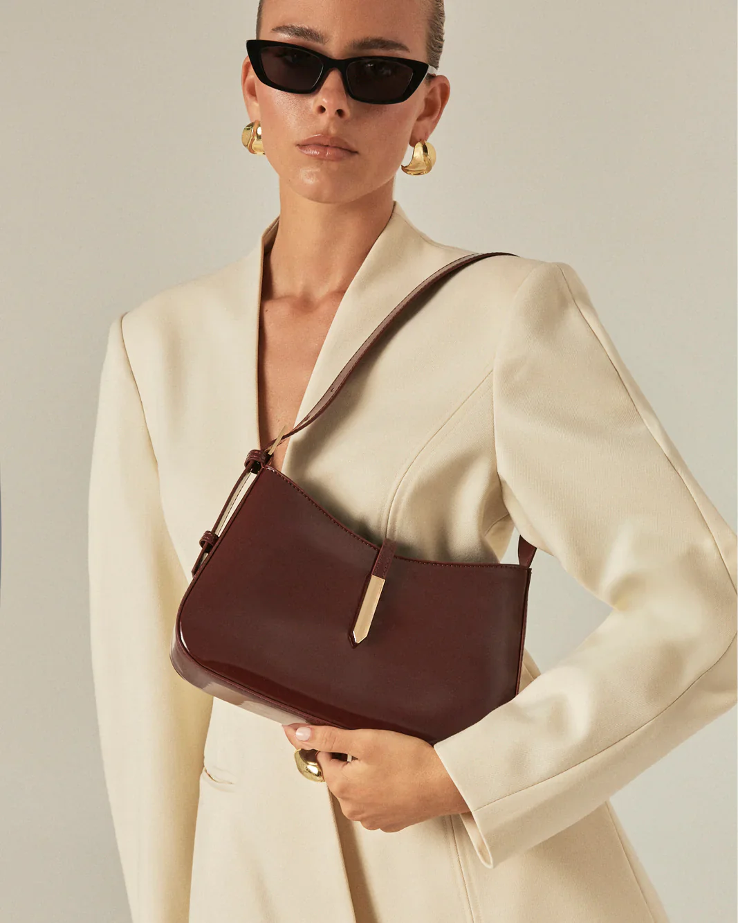Billini - Bergman Shoulder Bag - Berry Shine