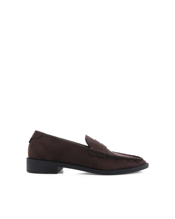 Billini - Whitmore Loafer - Dark Cocoa Suede