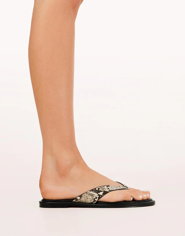 Billini - Zenobia - Cream Snake/Black - Image 2