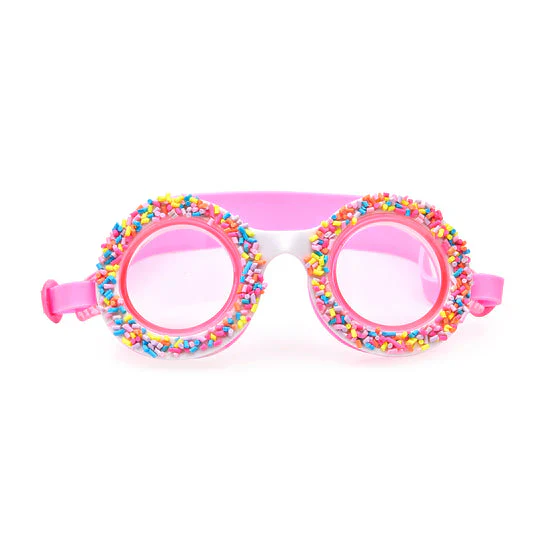 Bling2O - Creme Pink Do Nuts 4 U Swim Goggles - Image 3