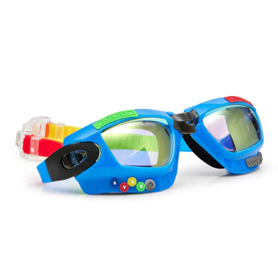 Bling2O - Gamer Console Blue Swim Goggles - Image 4