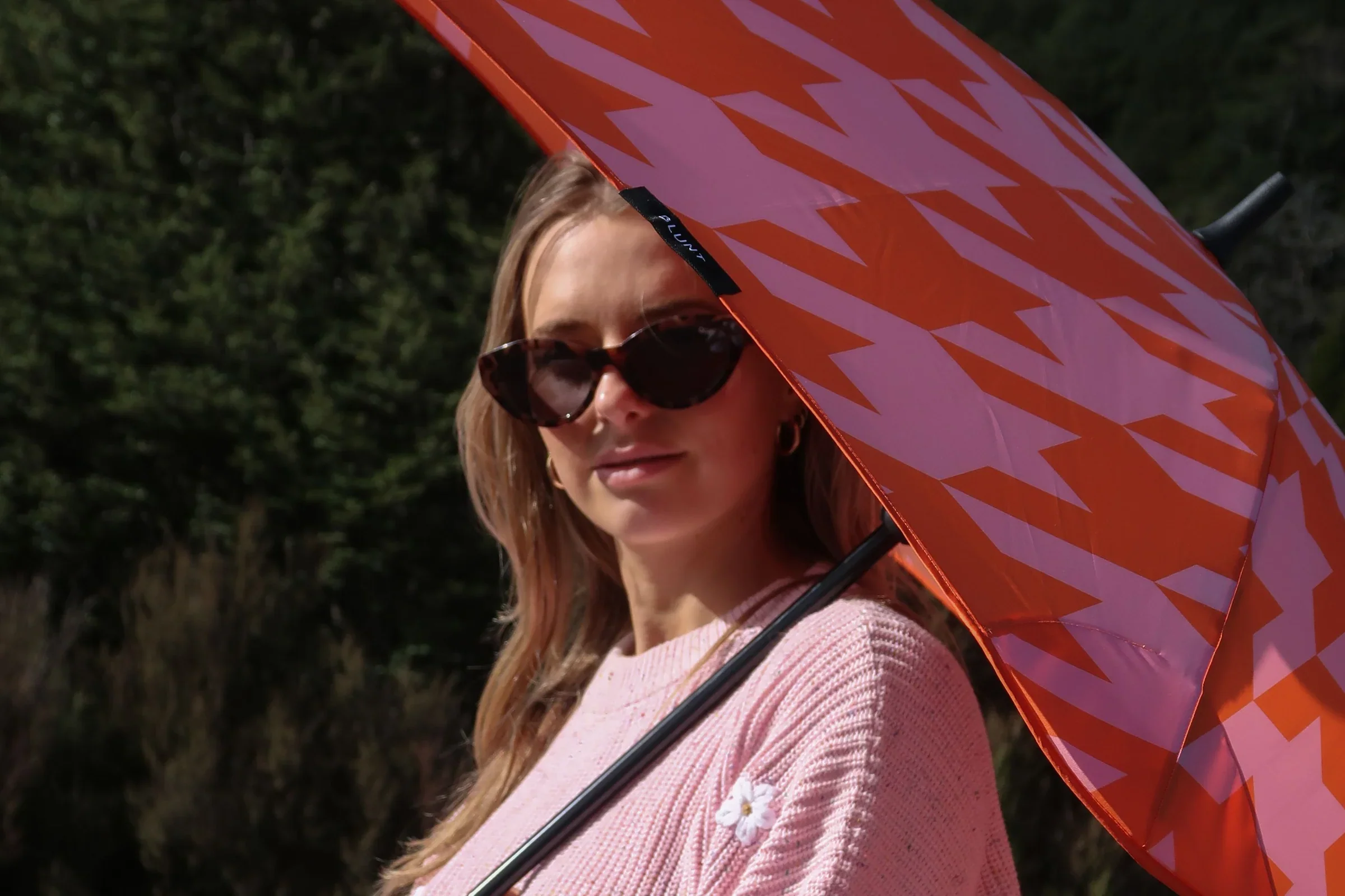 BLUNT - Classic Umbrella - Houndstooth Candy - Image 3