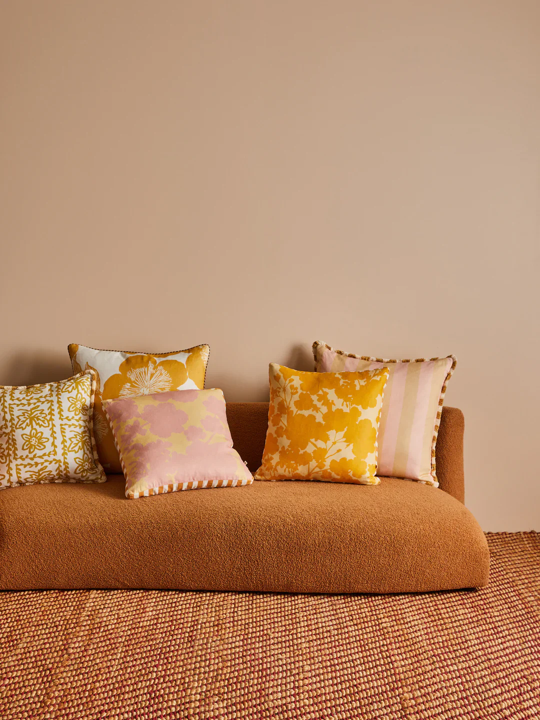 Bonnie & Neil - LOCAL PICK UP ONLY - Geranium Butter Cushion - 50cm - Image 4