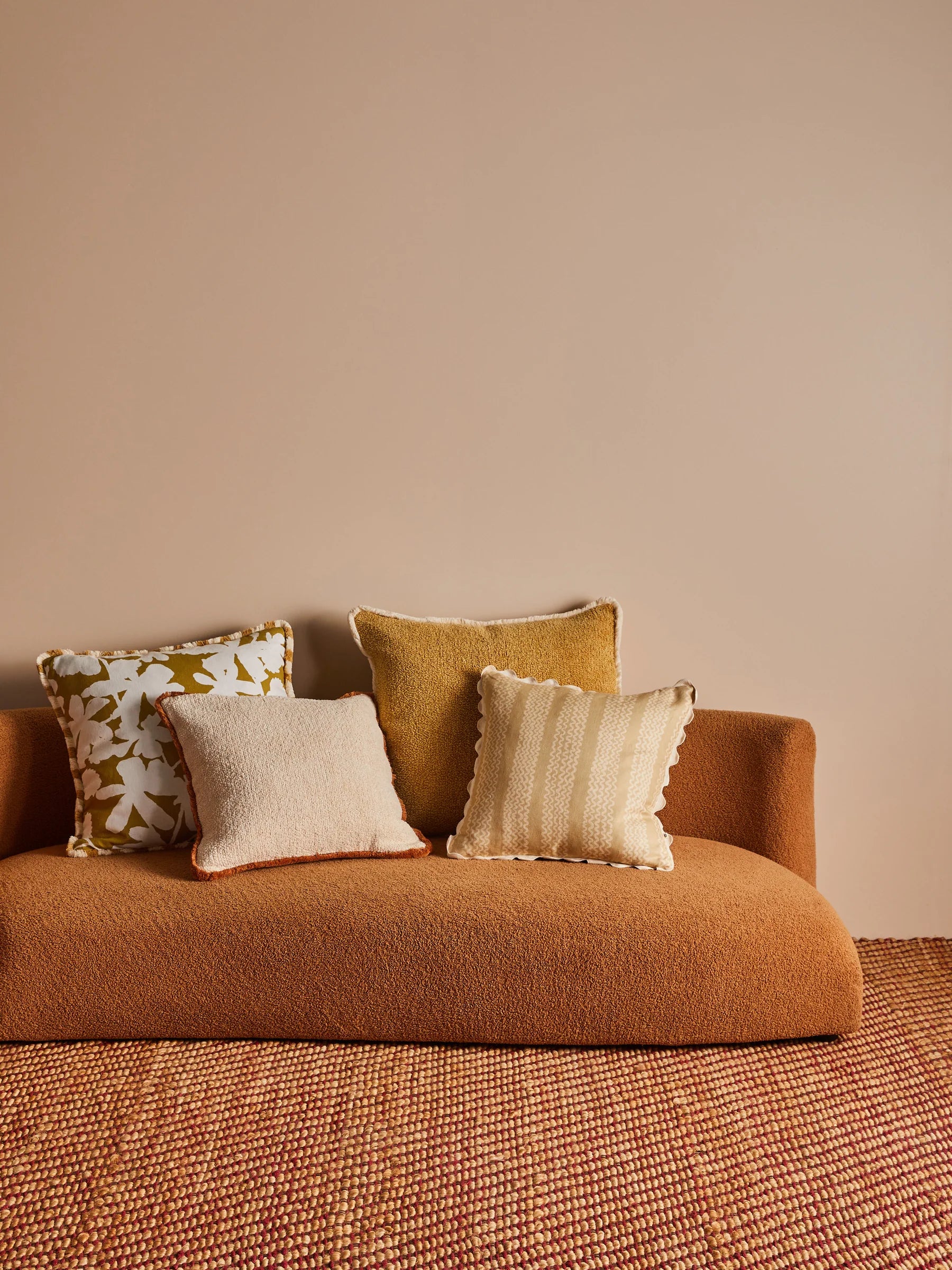 Bonnie & Neil - LOCAL PICK UP ONLY - Letta Mustard Cushion - 60cm - Image 3