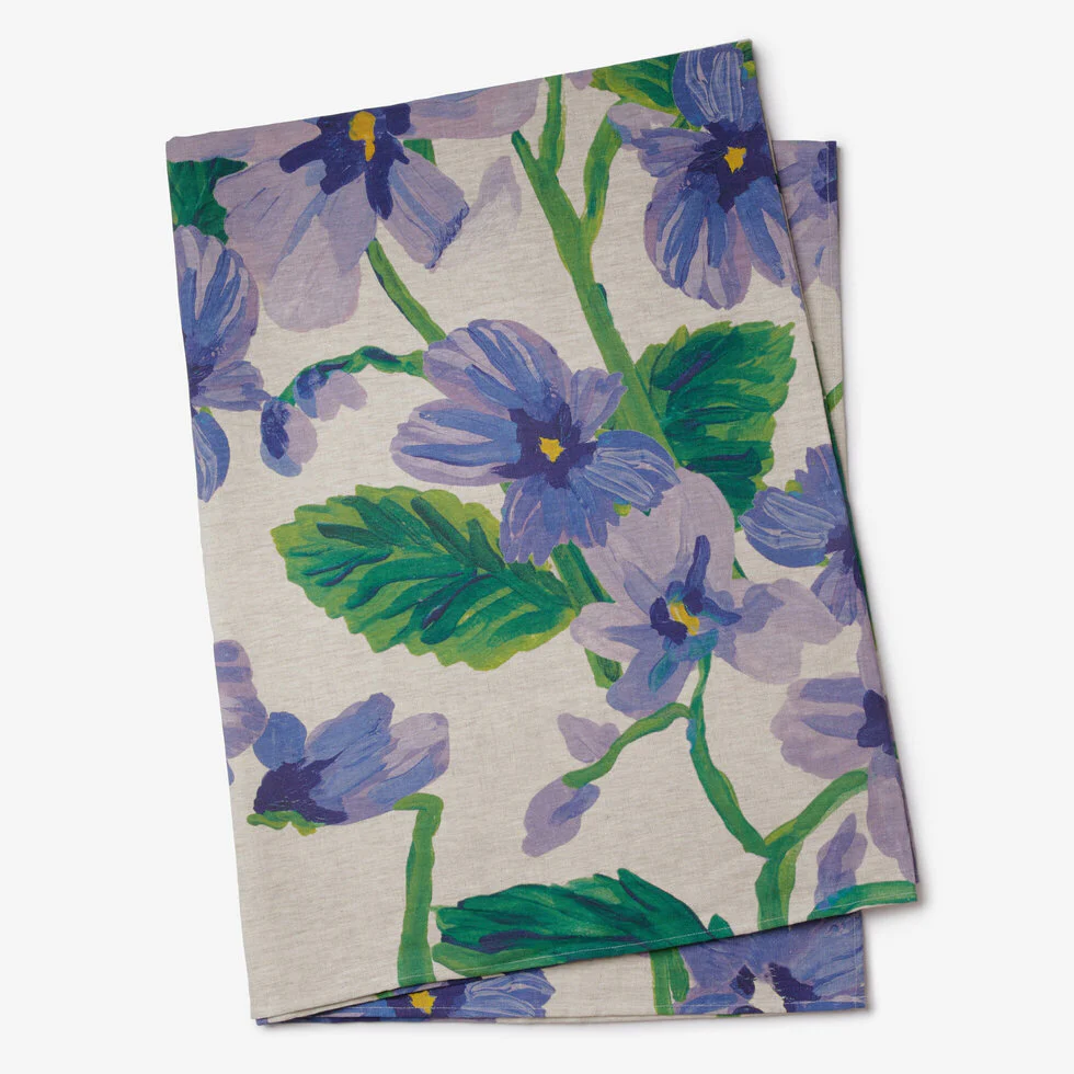 Bonnie & Neil - Lilas Blue Tablecloth - Image 3