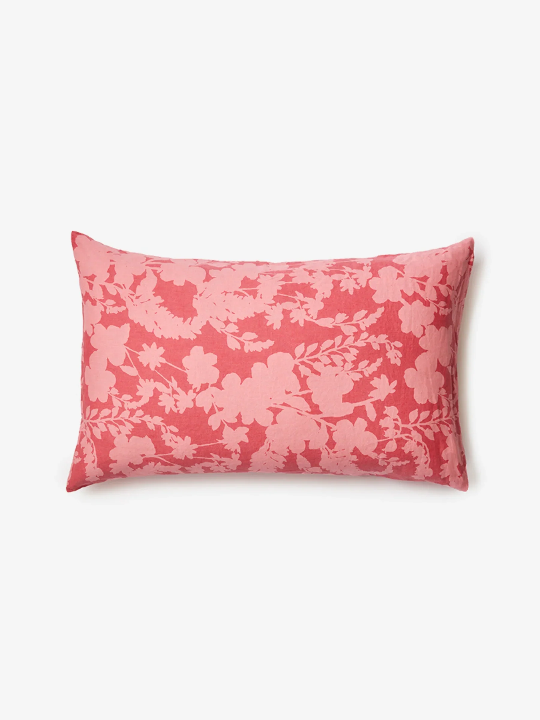 Bonnie & Neil - Petal Pink Linen Standard Pillowcases - Image 4