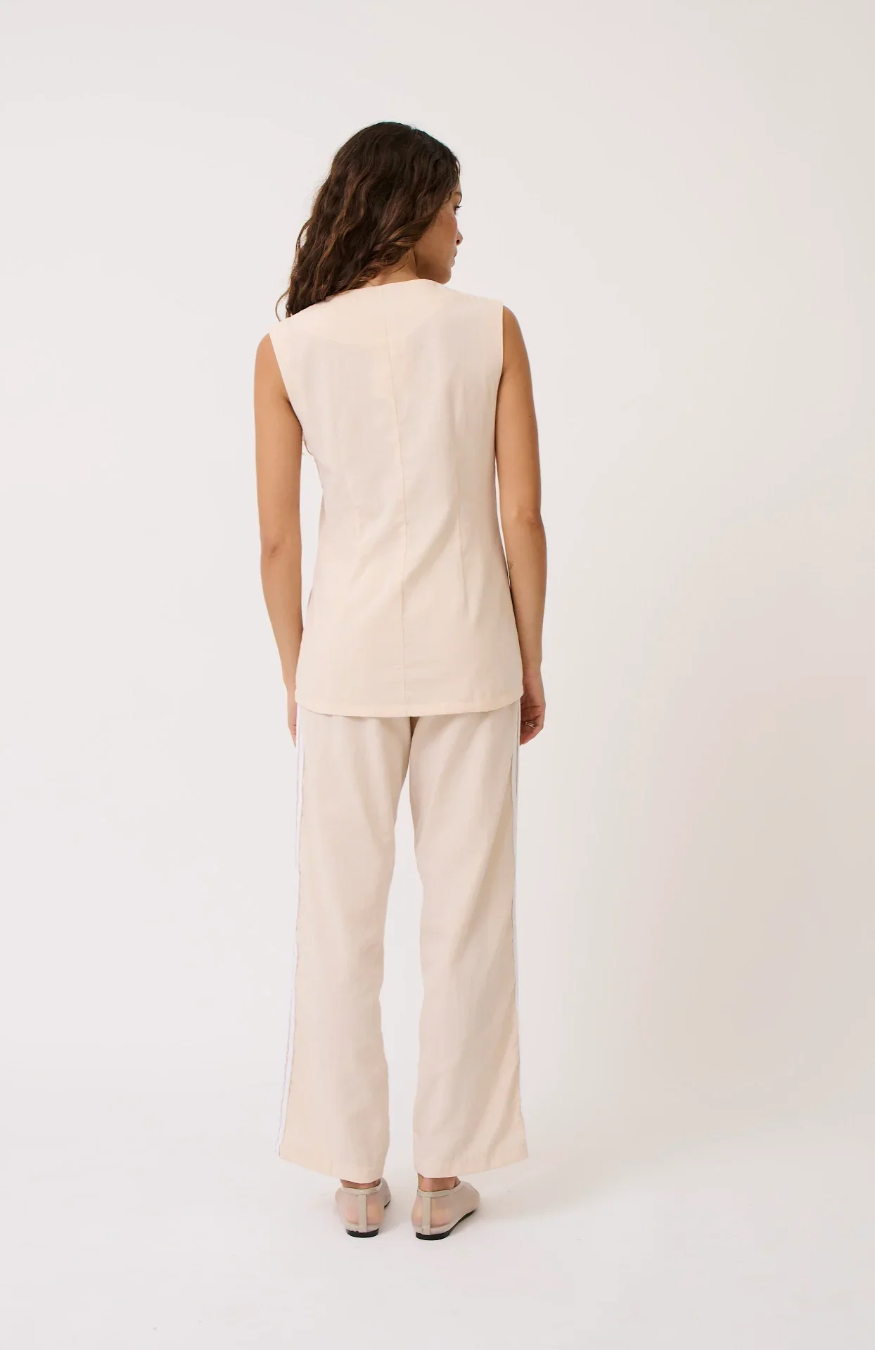 Cartel & Willow - Eliott Vest - Cream - Image 4