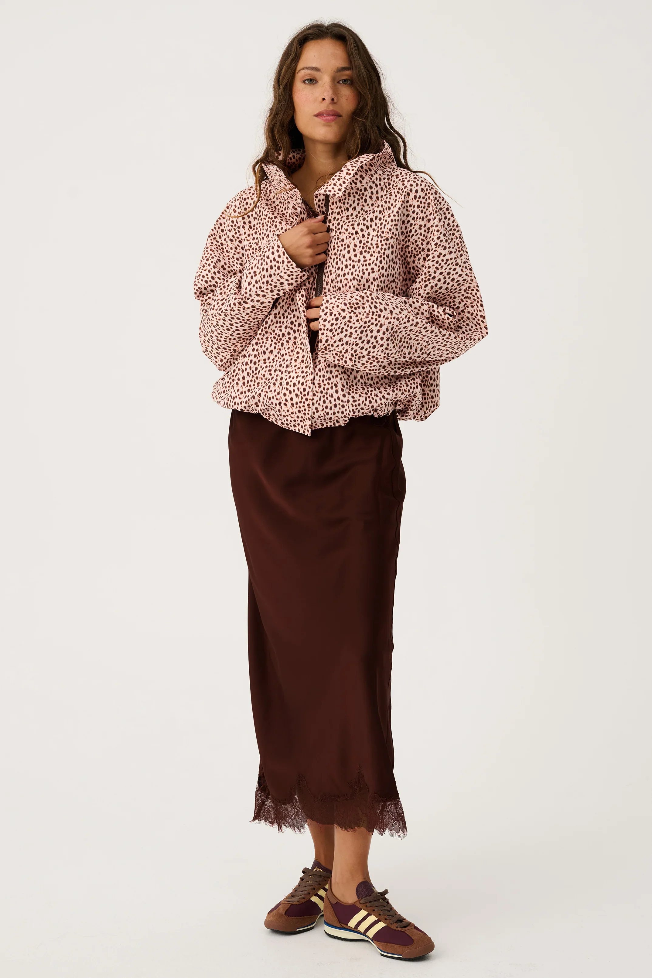 Cartel & Willow - Luna Skirt - Truffle Lace - Image 3
