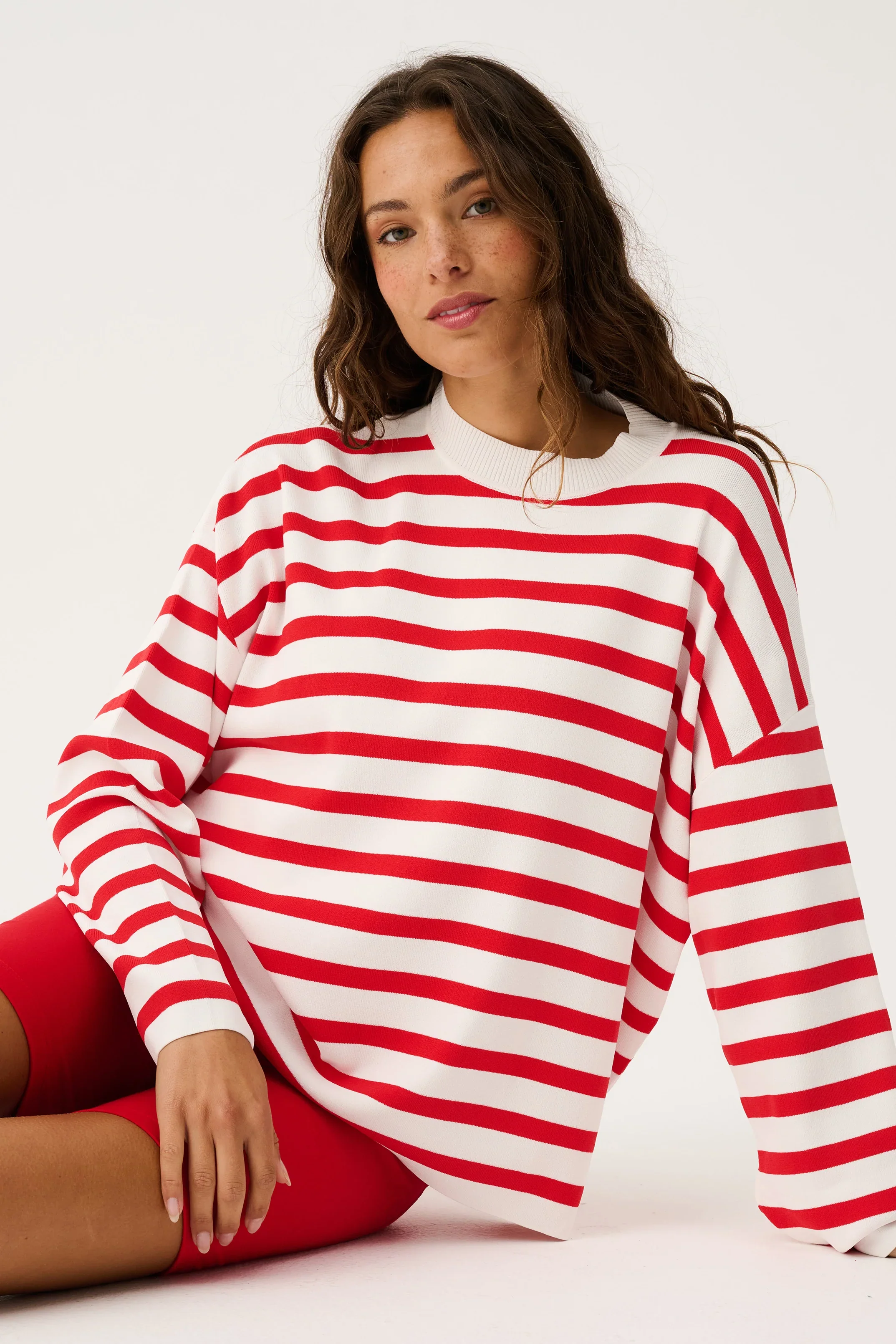 Cartel & Willow - Rae Knit - Siren Stripe