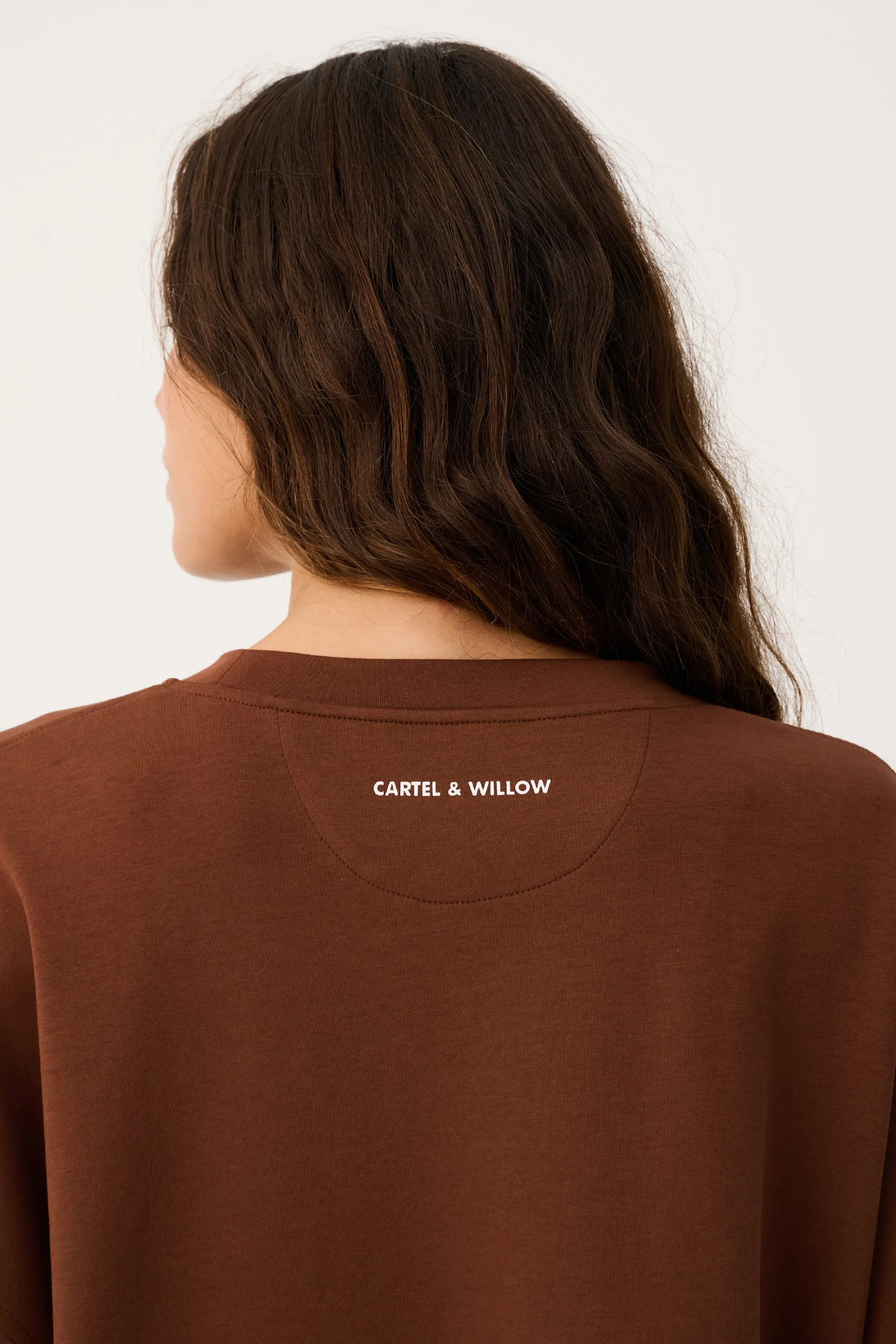 Cartel & Willow - Sage Tee - Truffle - Image 3