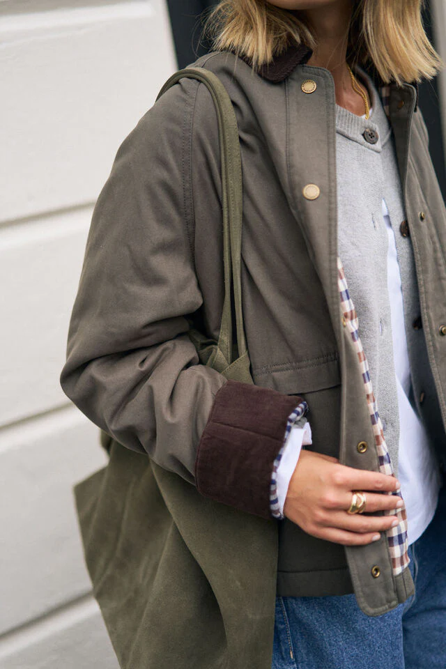 Ceres Life - Blair Barn Jacket - Moss - Image 2