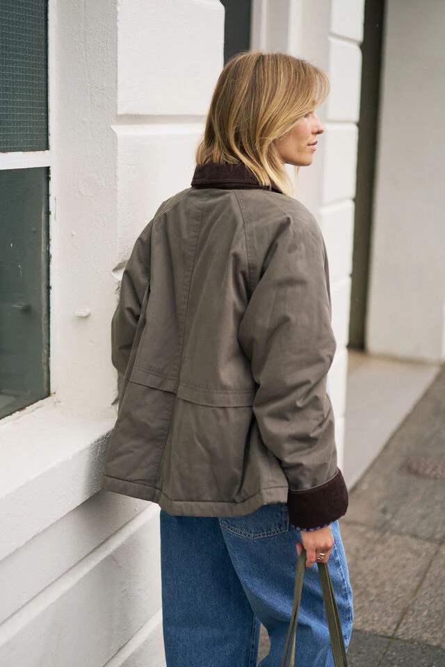 Ceres Life - Blair Barn Jacket - Moss - Image 3