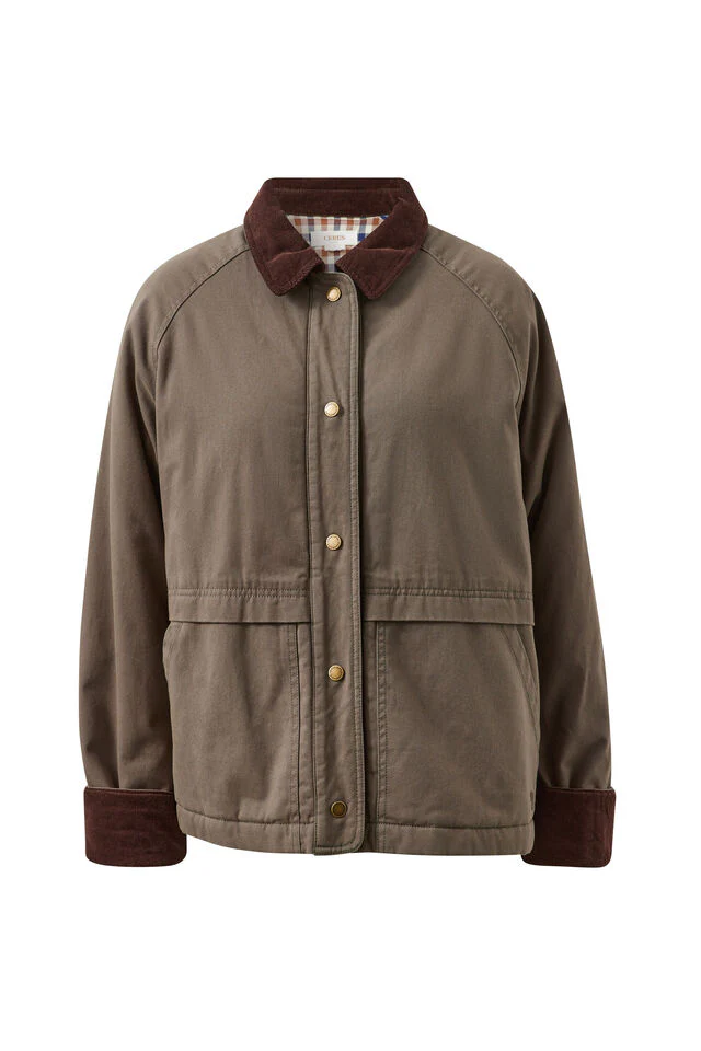 Ceres Life - Blair Barn Jacket - Moss - Image 4