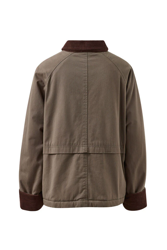 Ceres Life - Blair Barn Jacket - Moss - Image 5