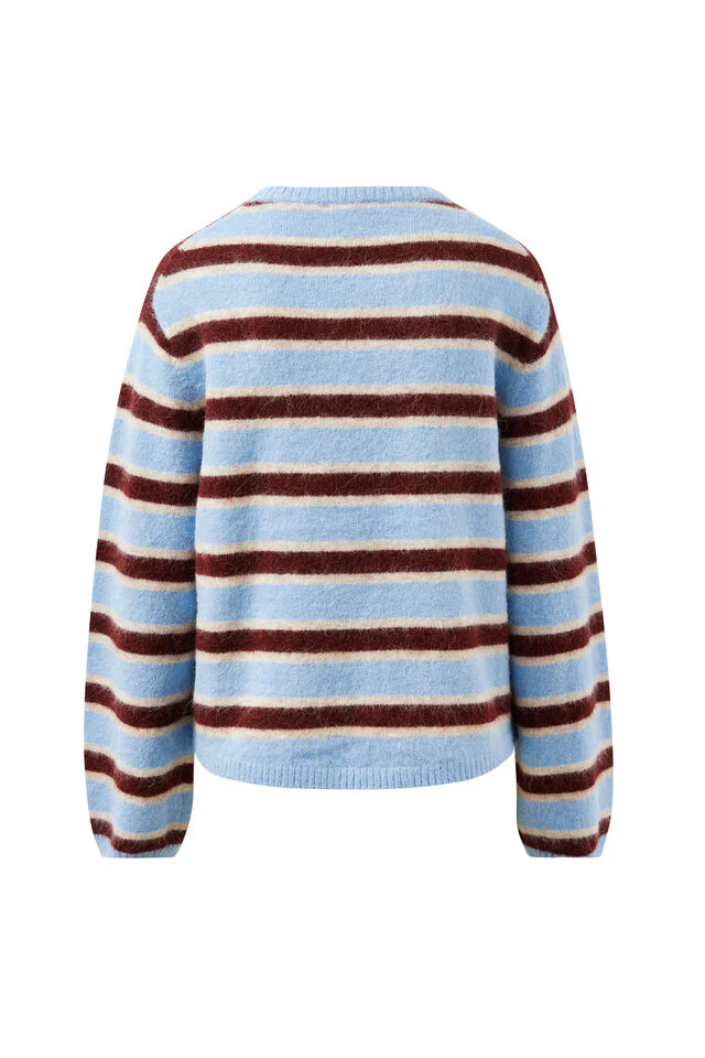 Ceres Life - Bonnie Lofty Knit - Blue Stripe - Image 5