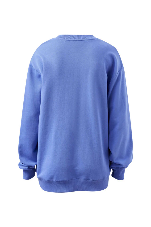 Ceres Life - Isla Oversized Slouchy Crew - Vintage Blue Pink Clay Burnt Toffee Heritage - Image 6