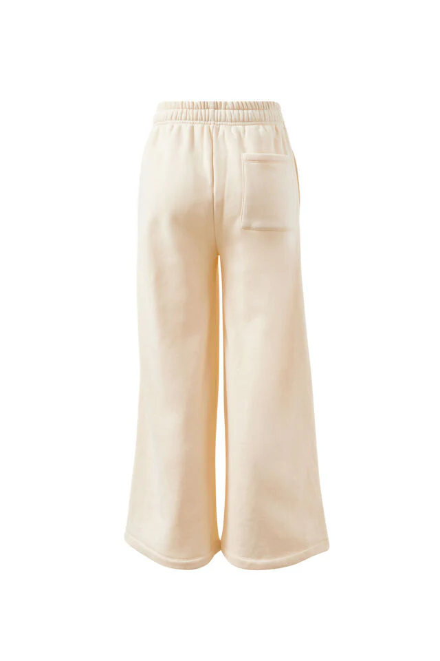 Ceres Life - Ivy Wide Leg Trackpant - Marshmellow - Image 4