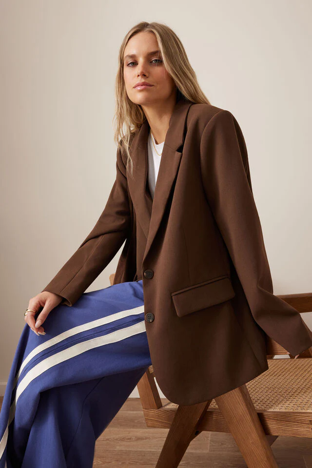 Ceres Life - Joni Blazer - Chocolate - Image 3