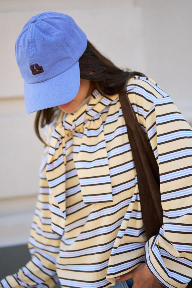 Ceres Life - Pip Everyday Cap - Vintage Blue/Burnt Toffee