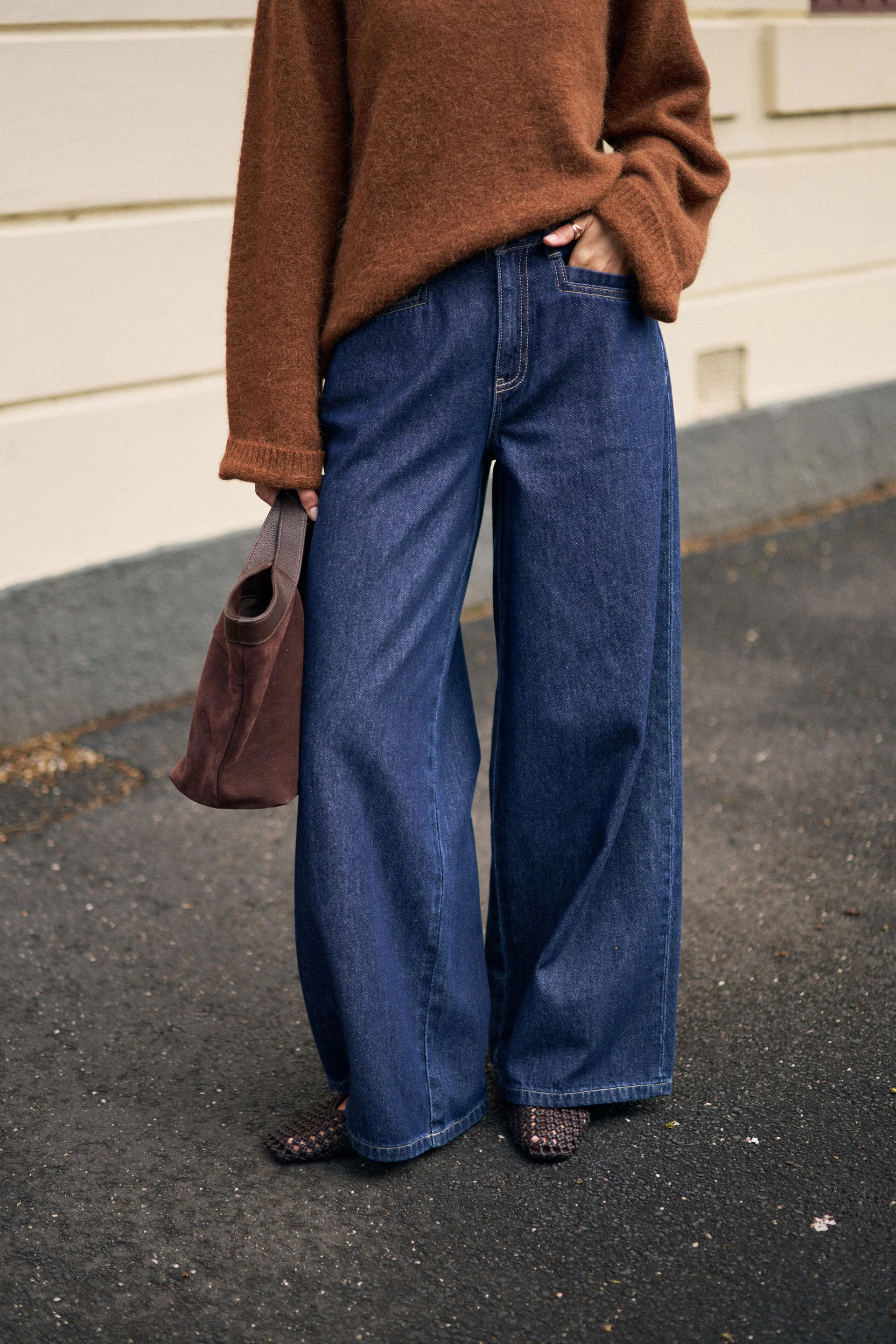 Ceres Life - Reese Wide Jean - Midnight