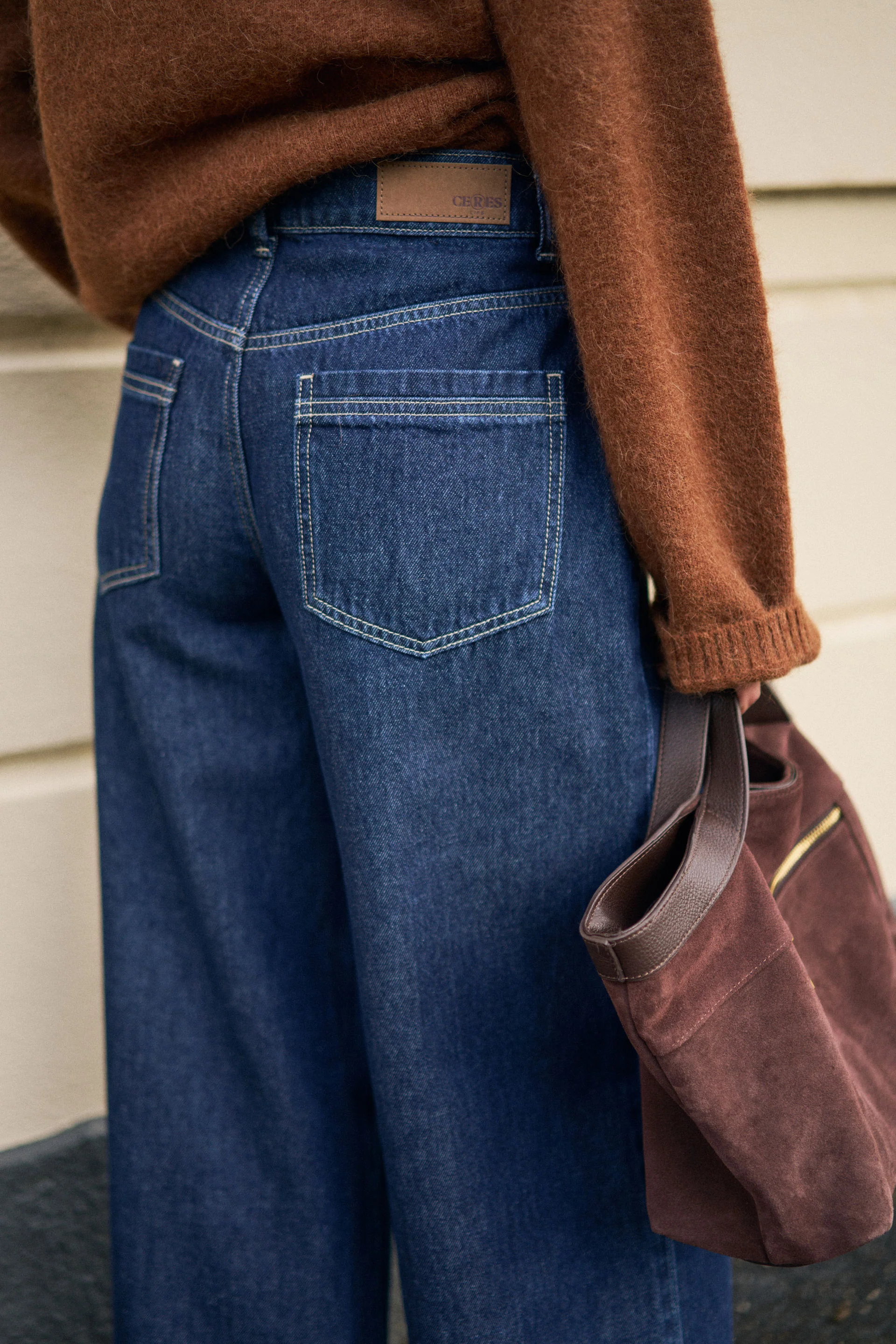 Ceres Life - Reese Wide Jean - Midnight - Image 3