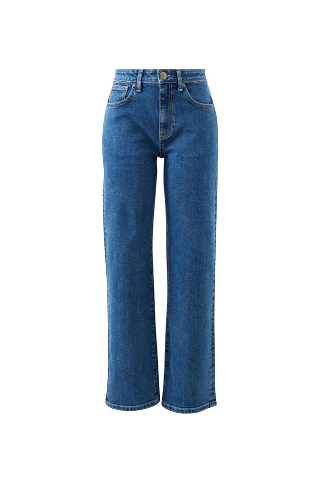 Ceres Life - Sydney Straight Leg Jean - Fresh Indigo - Image 5