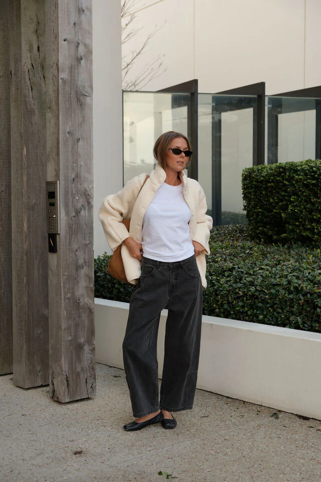 Ceres Life - Teddy Jacket - Marshmallow - Image 6