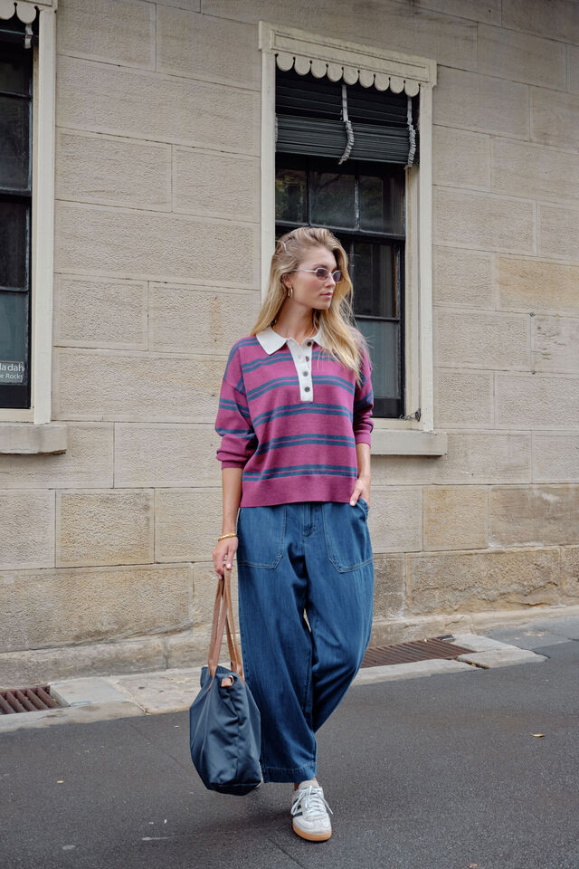 Ceres Life - Weekender Pant - Deep Indigo - Image 3