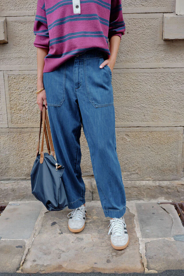 Ceres Life - Weekender Pant - Deep Indigo - Image 4