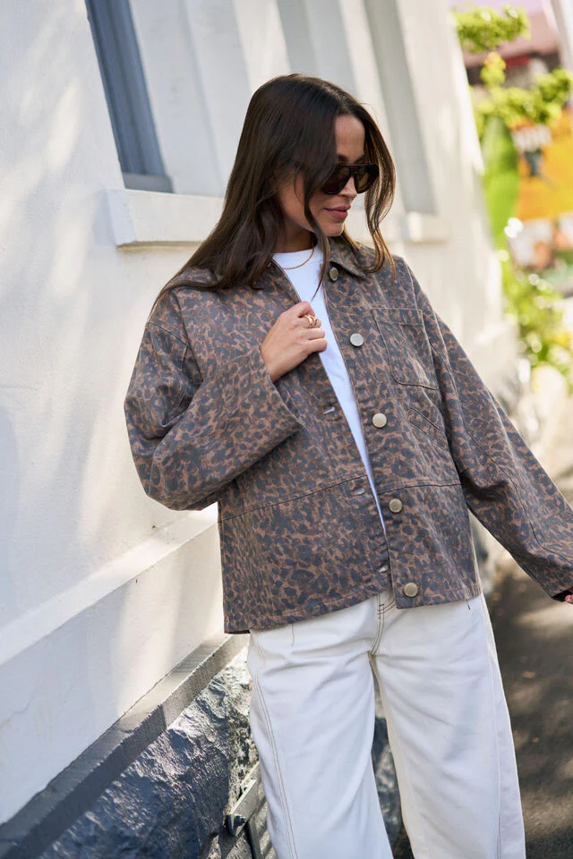 Ceres Life - Ziggy Shacket - Leopard