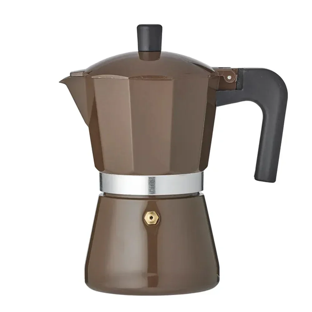 Coast To Coast Home - Nero Stovetop Espresso Maker 6 Cup - Choc
