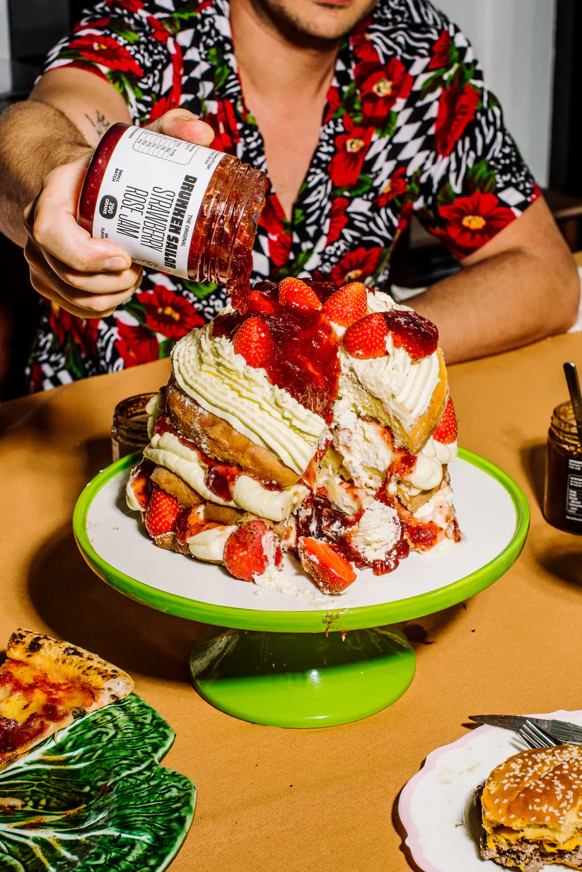 Drunken Sailor - Strawberry Rose Jam - 290g - Image 2