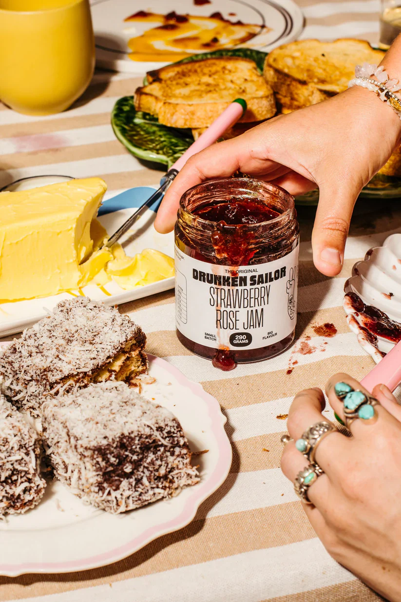 Drunken Sailor - Strawberry Rose Jam - 290g - Image 3
