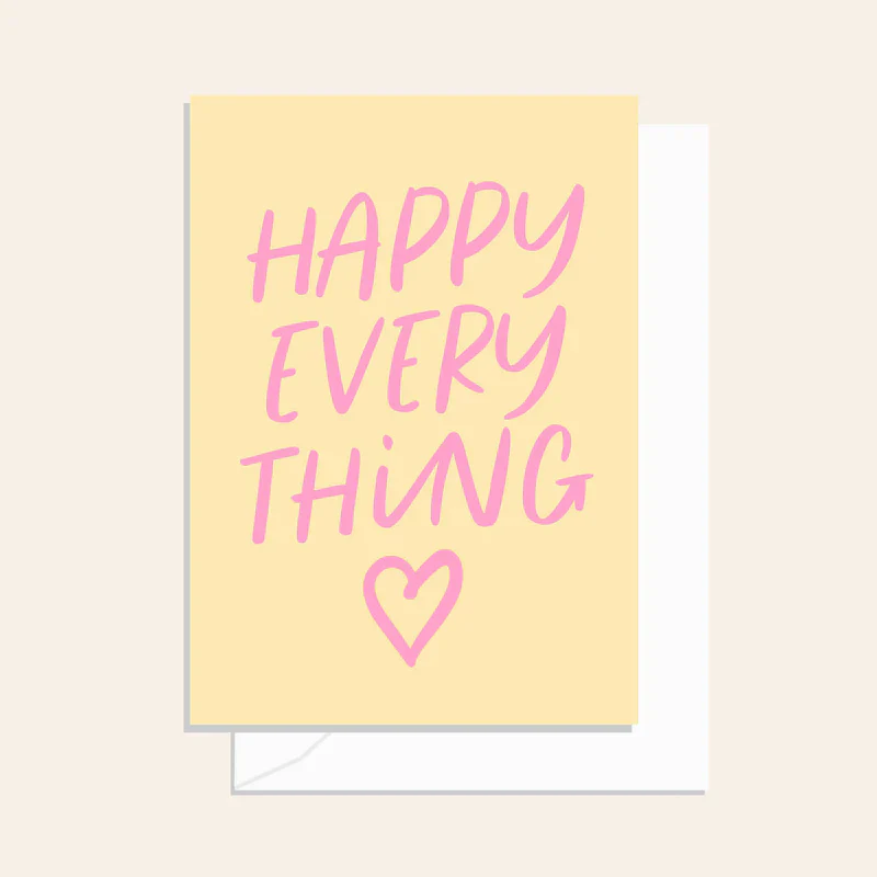 Elm Paper - Happy Everything Script