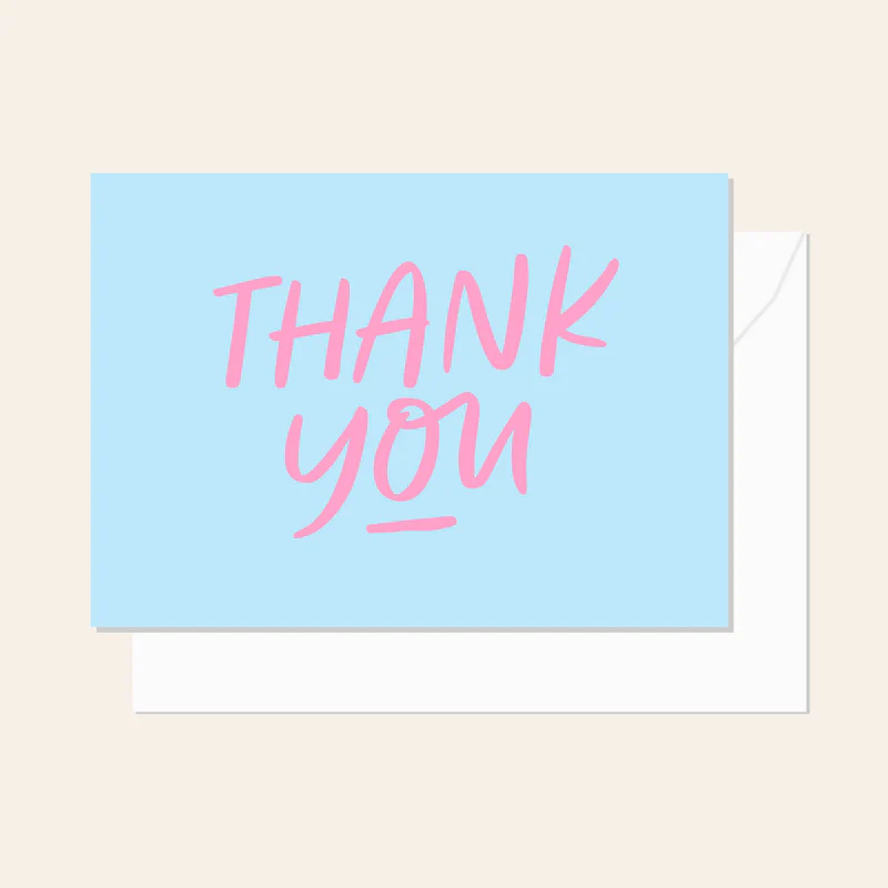 Elm Paper - Thank you Script Sorbet