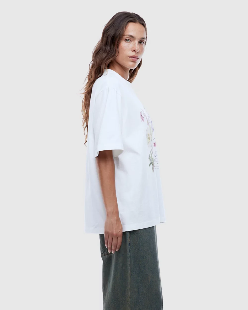 Ena Pelly - Bouquet Tee - Vintage White - Image 3