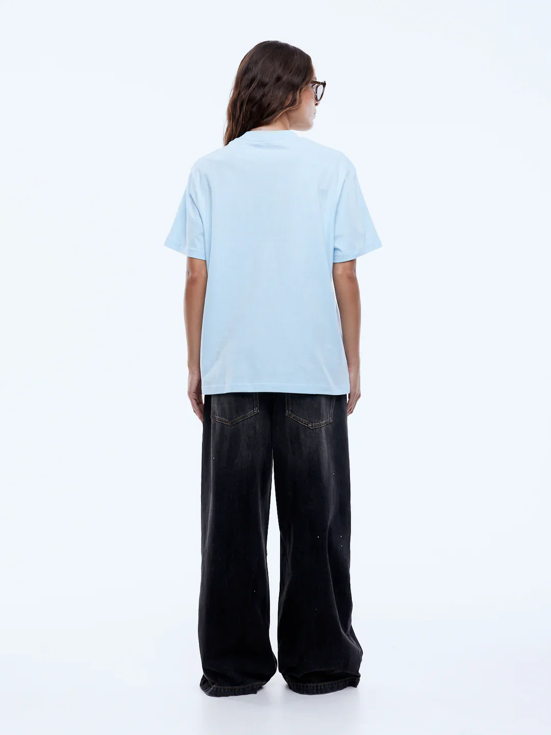 Ena Pelly - COLLEGIATE TEE - LIGHT BLUE - Image 2