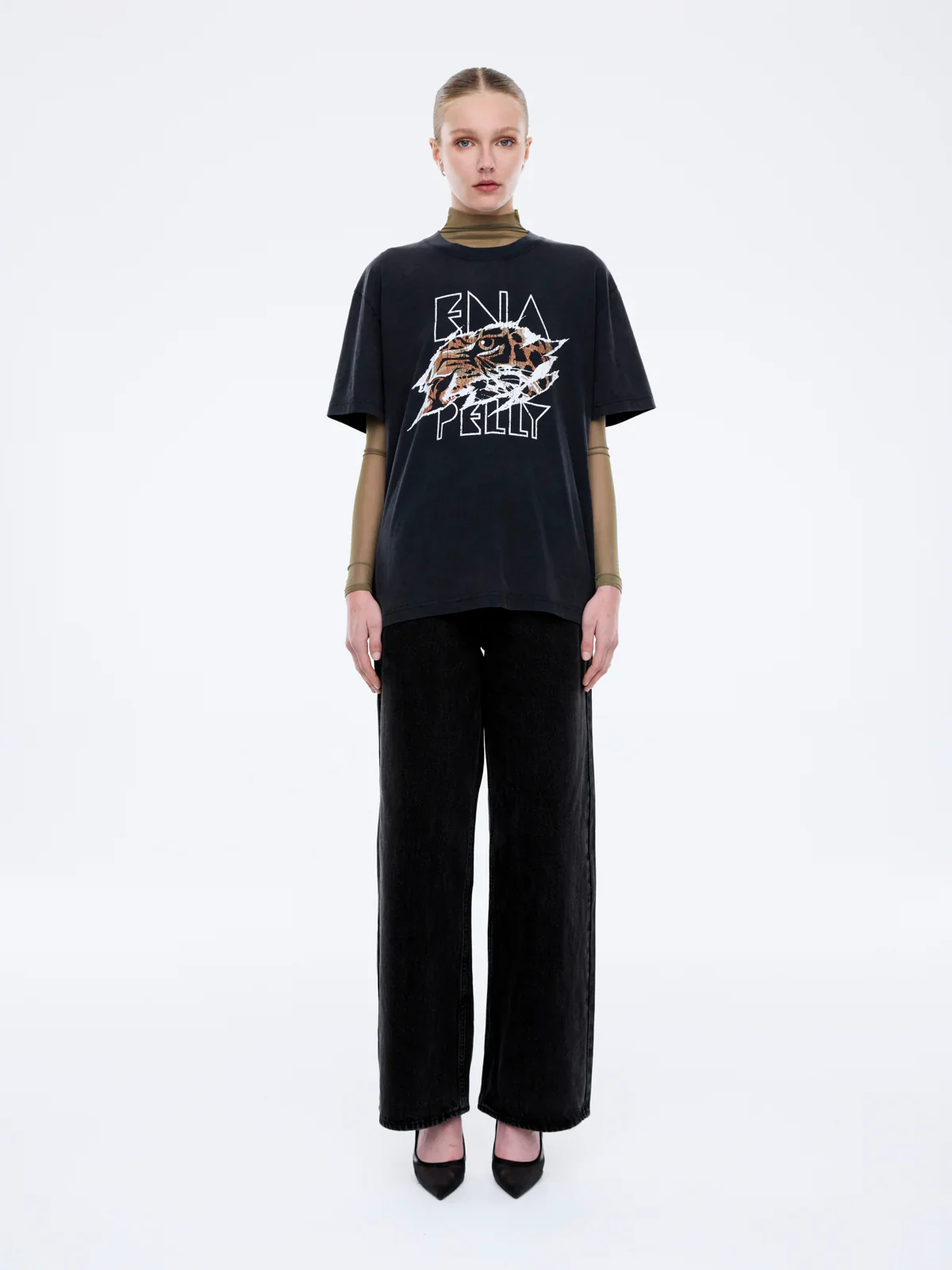 Ena Pelly - Jessie Oversized Tee - Tigers Eye